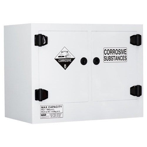 POLY CORROSIVE CABINET 110L 2D2S