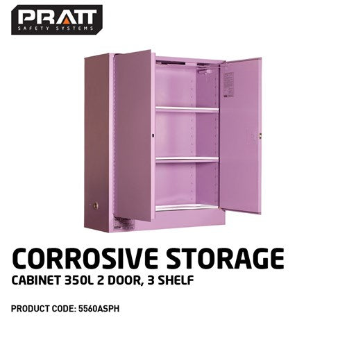 CORROSIVE CABINET 350L 2D3S
