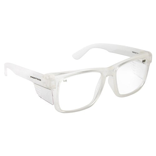 SAFETY GLASSES FRONTSIDE CLEAR LENS