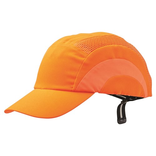 BUMP CAP STANDARD PEAK ORANGE