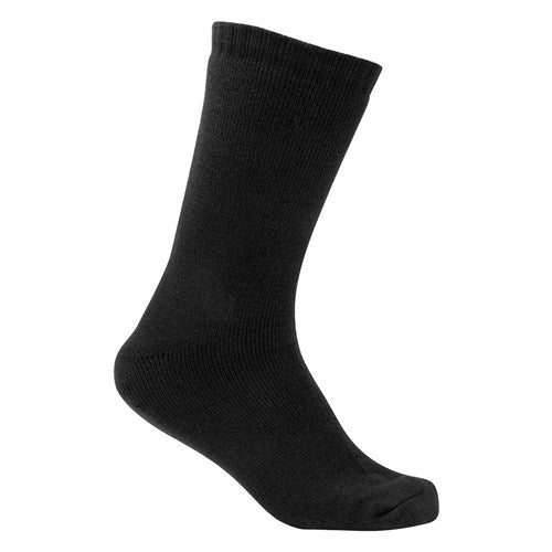 BAMBOO SOCKS BLACK MEN 6-10 WOMEN 7-11