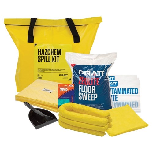 AUS SPILL KIT HAZCHEM 75L YELLOW BAG
