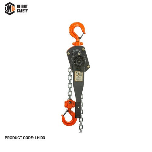 LEVER HOIST INDUSTRIAL 3T 1.5m LIFT