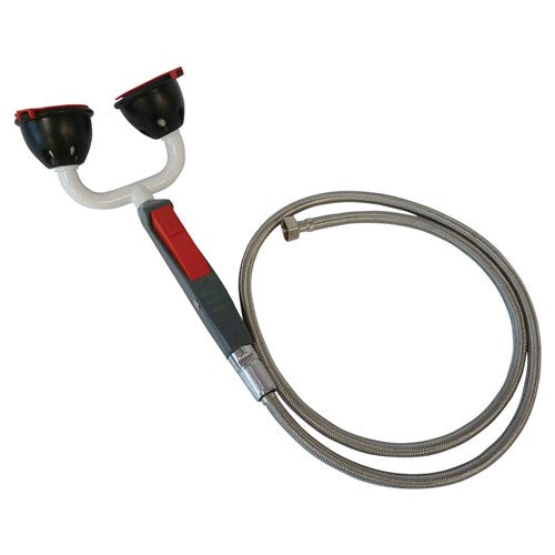 HAND HELD TWIN NON-AERATED EYE WASH