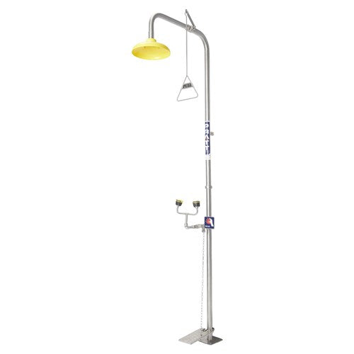 COMBINATION SHOWER ELITE EYEWASH + TREAD