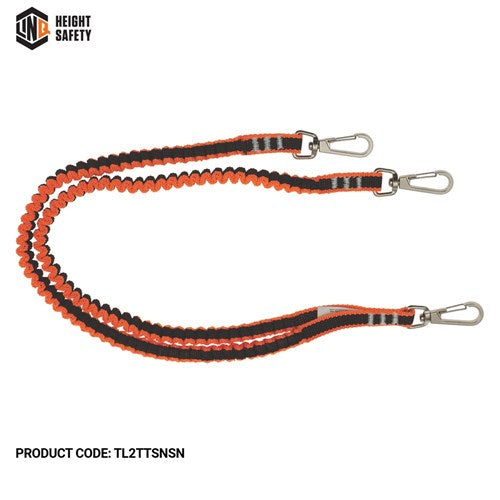 TOOL LANYARD T/TAIL 3x SWIVEL SNAP