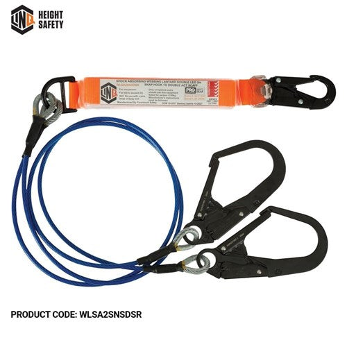 S/A WIRE LAN 2m DL SNAP 2x D/A SCAFF