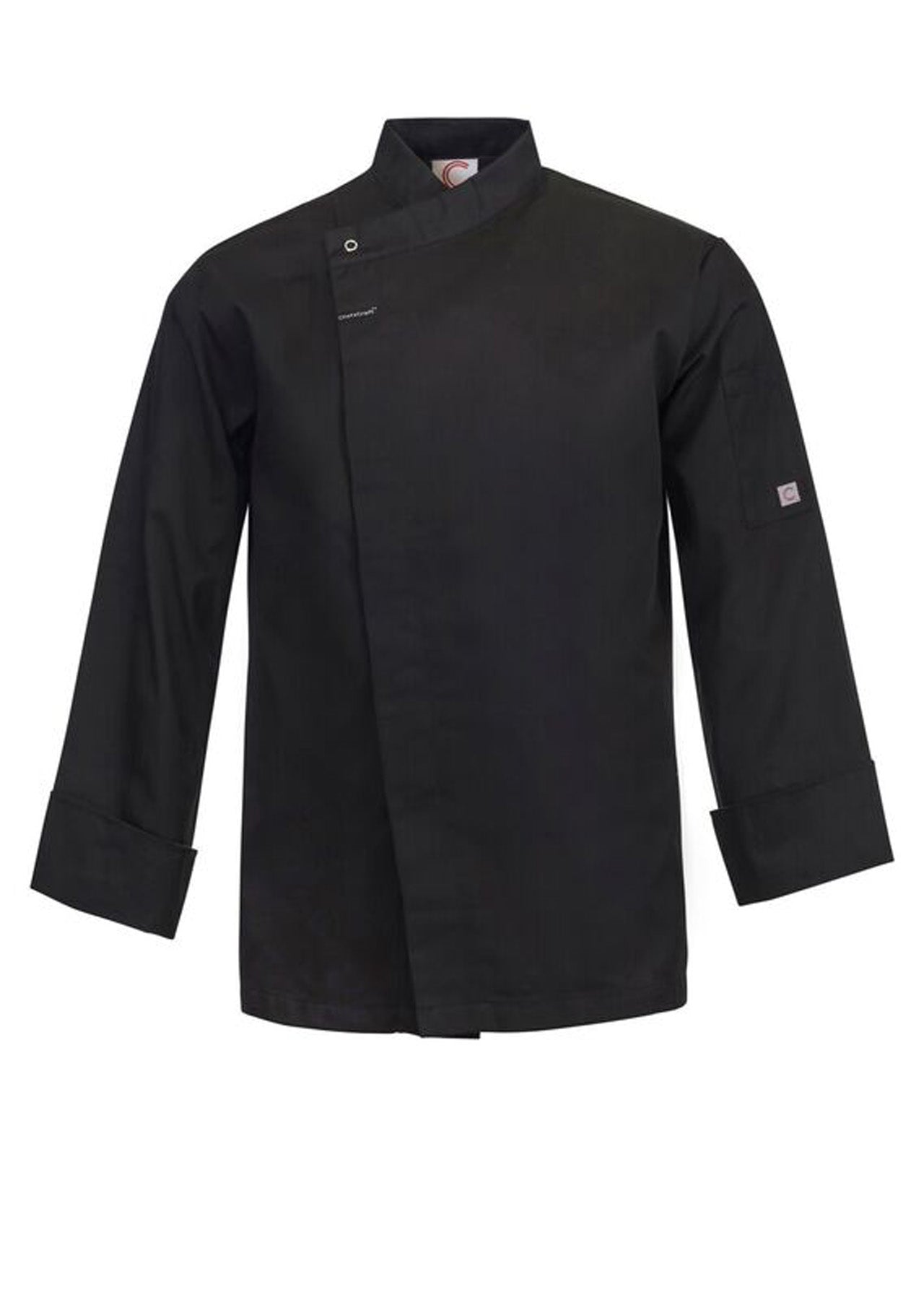 UNISEX TUNIC W HIDDEN STUDS LS