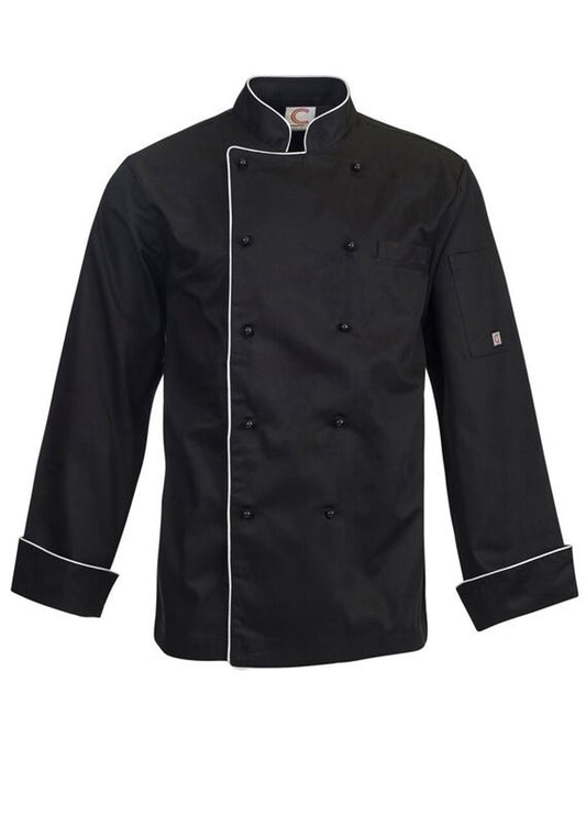 EXEC CHEF JACKET WITH PIPING