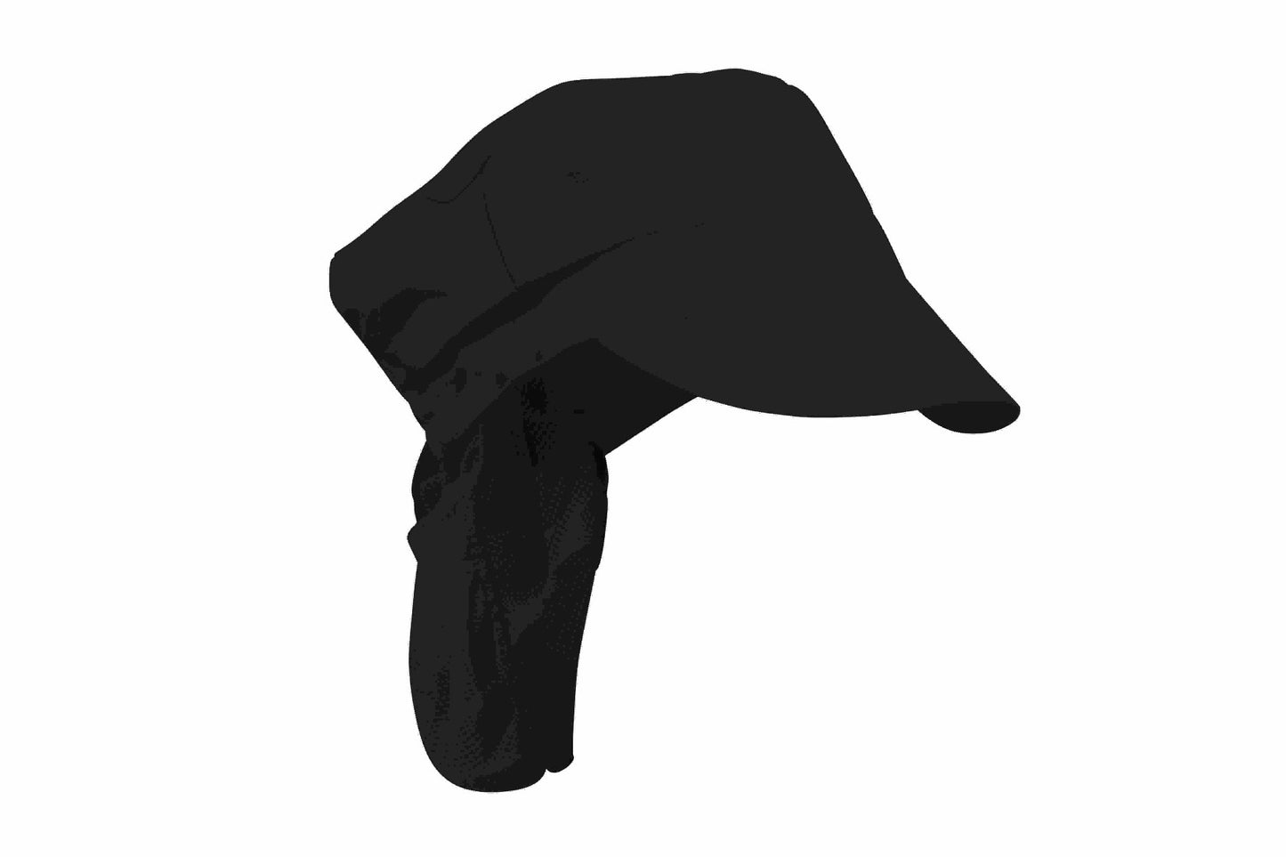 PEAK CAP WITH HAIR NET