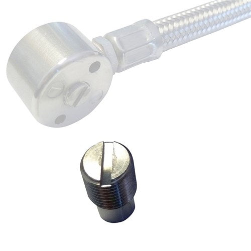 S/STEEL METERING SCREW TAPERED PK/1
