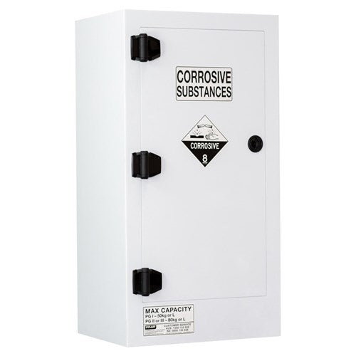 POLY CORROSIVE CABINET 80L 1D2S
