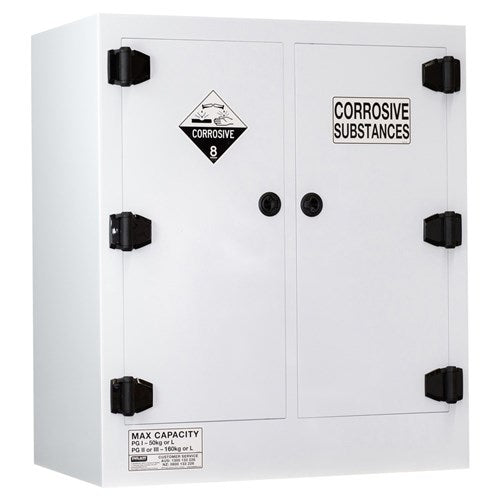 POLY CORROSIVE CABINET 160L 2D4S