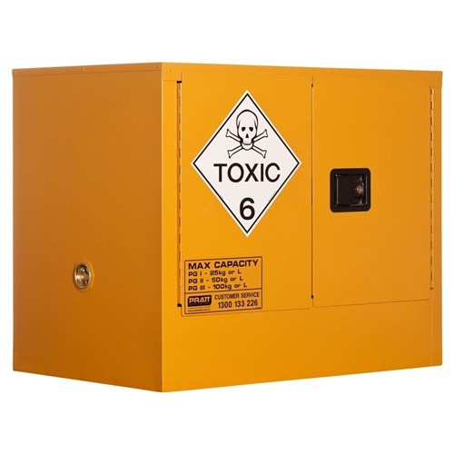TOXIC SUBSTANCE CABINET 100L 2D1S