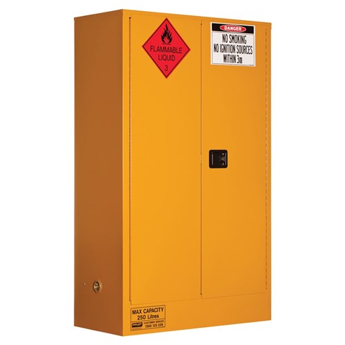 FLAMMABLE CABINET 250L 2D3S