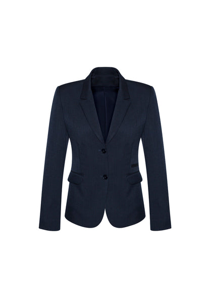 Cool Stretch Womens Two Button Mid Length Jacket