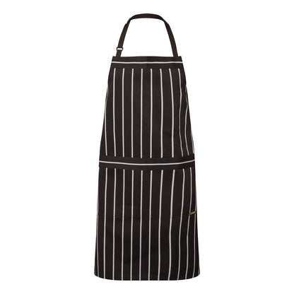 CAFE STRIPE APRON WTH PKT