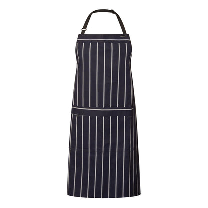 CAFE STRIPE APRON WTH PKT
