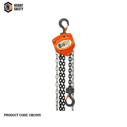 COMMERCIAL CHAIN BLOCK 0.5T 3m LIFT