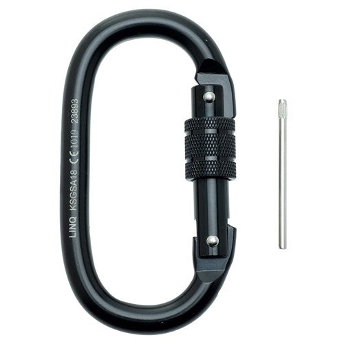 KARABINER S/G STEEL ALLOY 18mm