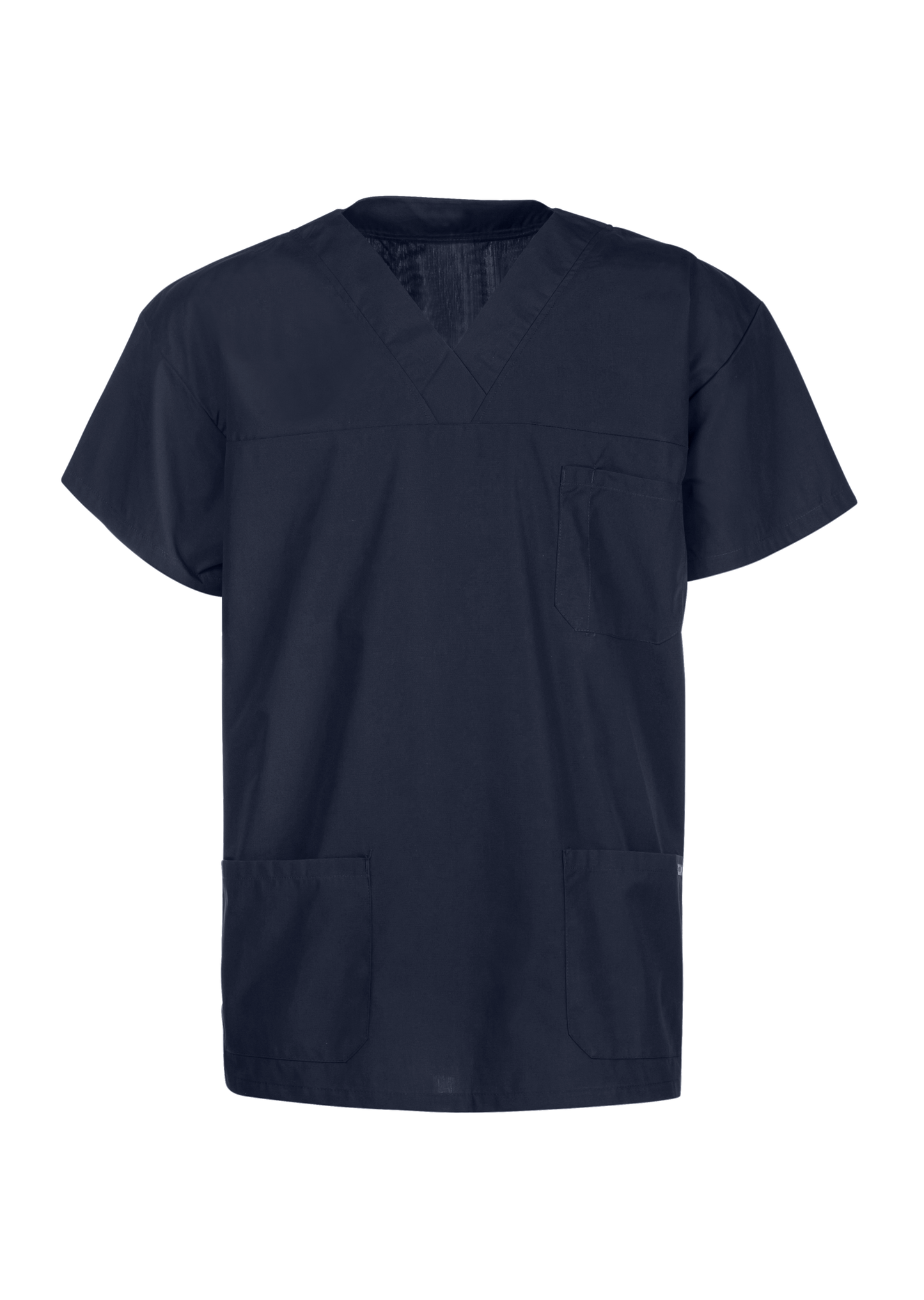 UNISEX SCRUB TOP WITH POCKETS