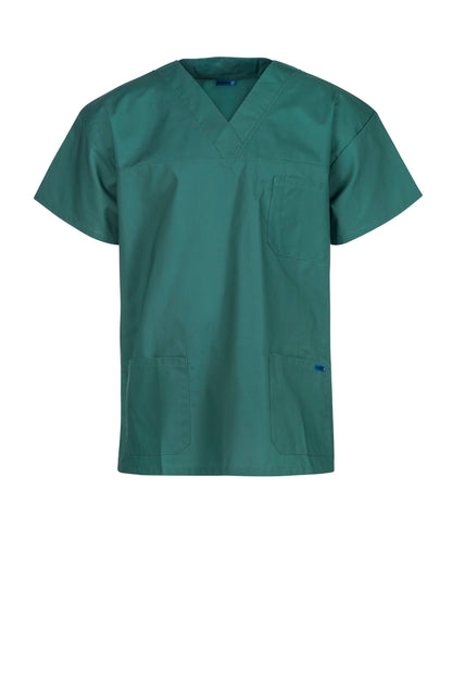 UNISEX SCRUB TOP WITH POCKETS