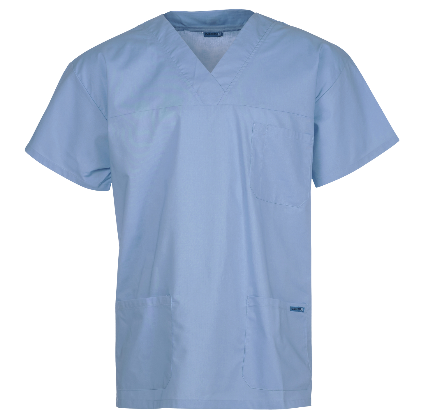 UNISEX SCRUB TOP WITH POCKETS