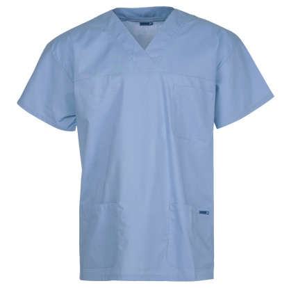 UNISEX SCRUB TOP WITH POCKETS