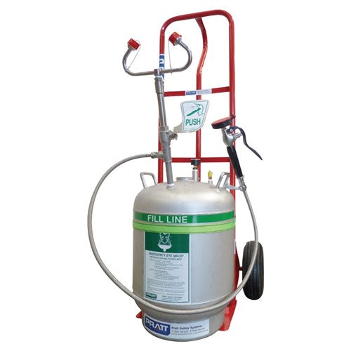 PORTABLE EYEWASH TROLLEY SUITS SE590