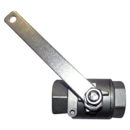 BALL VALVE S/STEEL 316 25mm + LEVER ARM