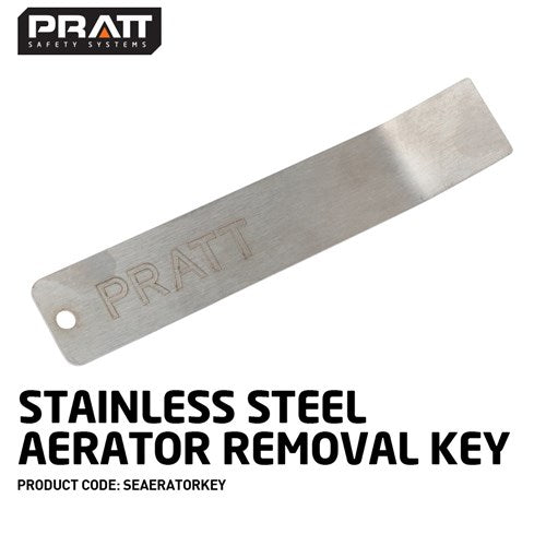 AERATOR REMOVAL KEY STAINLESS STEEL