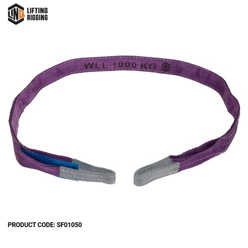SLING FLAT 8:1 WLL 1T 5.0m VIOLET