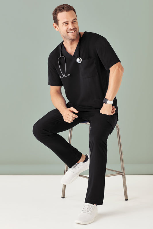 Mens Avery V-Neck Scrub Top