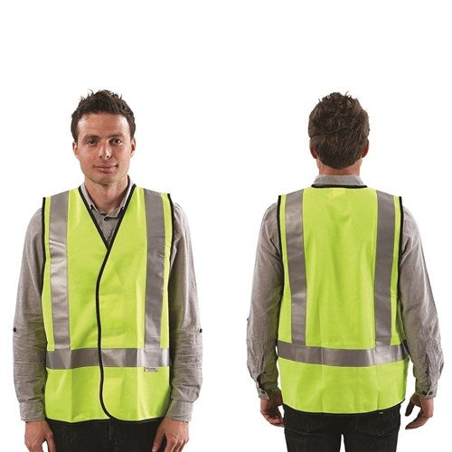 VEST DAY/NIGHT H-BACK YELLOW 2XL