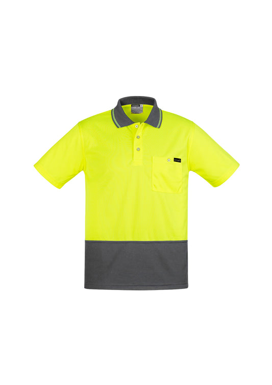 Mens Comfort Back S/S Polo