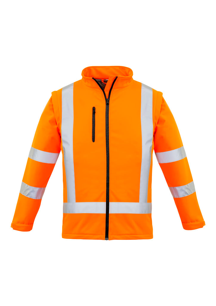 Womens Hi Vis Rail X Back 2 in 1 Softshell Jacket