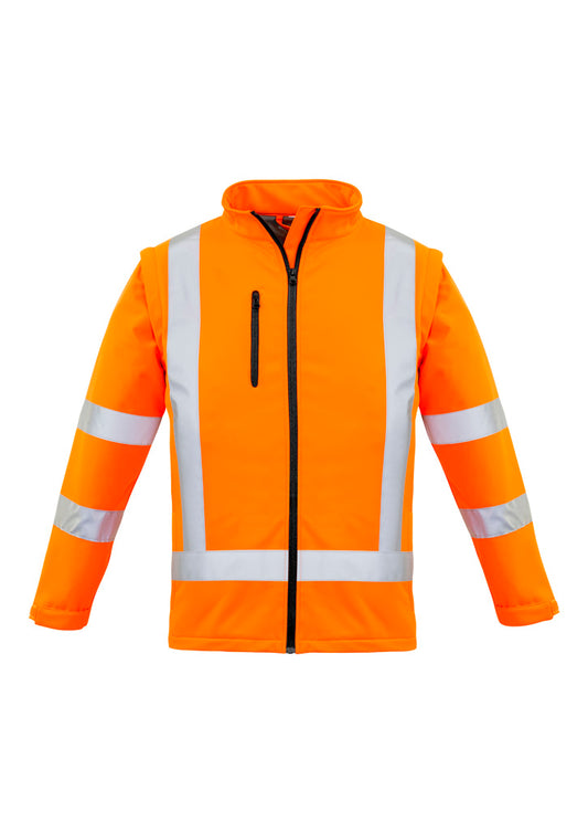 Womens Hi Vis Rail X Back 2 in 1 Softshell Jacket